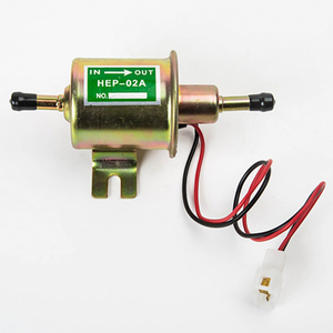 HEP-02A 12V Low Pressure Inline <b>Electric</b> Fuel Pump 2.5-4PSI 70L/H For Car Motorcycle Boat Generator - Product Image 1