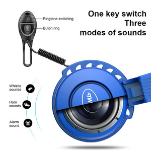 <span class=keywords><strong>Klaxon</strong></span> électrique pour vélo, sonnette de bicyclette, batterie Rechargeable, étanche, son fort, 120db, pour garçons et adultes - Product Image 3