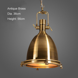 Luminaire suspendu industriel contemporain rétro, style vintage, métal décoratif d'intérieur, <span class=keywords><strong>bar</strong></span>, salle à manger, bureau, disponible en taille moyenne - Product Image 3