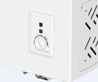 Congélateur coffre mini BD-66/2cu.ft à porte unique, congélateur/réfrigérateur 2 en 1 avec 5 modes de température