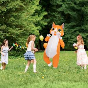 Disfraz Inflable de Gato para Niños, Adorable y Cómodo - Product Image 3