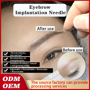 Agujas de Precisión para Implante de Cejas de Fábrica Directa - Tubo Hueco Médico, Estériles, Solución a Granel para Proveedores de Tatuajes - Product Image 5