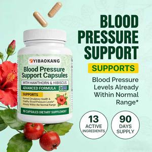 Fabrika Kan Basıncı Kapsülü Alıç Meyvesi Kalp Dolaşımını Destekler Kardiyovasküler Sağlığı Bitkisel Takviyeler - Product Image 4