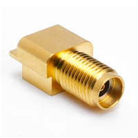 Adaptateur Connecteur Coaxial RF 2,92 mm 2.92-KFDZGT Connecteur K 40 GHz 50 Ohms Mâle Femelle Adaptateur Connecteur RF Micro-ondes de Précision