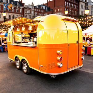 Remolque de Comida Estándar para América del Norte, Cocina Móvil Comercial con Certificación CE, Carrito de Pizza y Café - Product Image 3