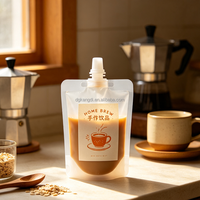 Pochette PE de qualité alimentaire 300 ml, durable, anti-fuite, avec bec verseur pour aliments pour bébés, purée de fruits