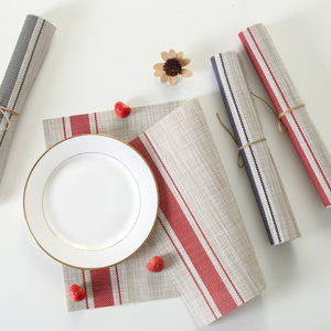 Juego <span class=keywords><strong>de</strong></span> Mantel <span class=keywords><strong>de</strong></span> comedor con aislamiento térmico para el hogar grueso moderno, mantel <span class=keywords><strong>de</strong></span> plástico al por mayor, Mantel Individual <span class=keywords><strong>de</strong></span> <span class=keywords><strong>PVC</strong></span> <span class=keywords><strong>de</strong></span> estilo nórdico - Product Image 3