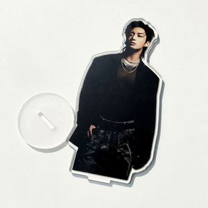 Hot Stock Kpop Character Standing Card <b>Acrylic</b> Display Rack Small Card Picture <b>Frame</b> Plastic Desktop Gift Rack for Table Use - Product Image 3