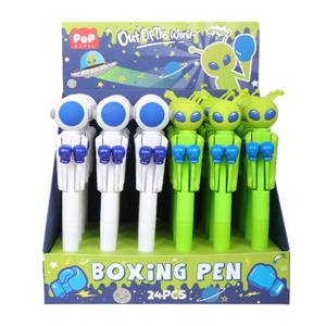 Stylo bille en plastique Kapibala, design étrange de dessin animé, en forme de cheveux et de boxe, papeterie scolaire, jouet populaire, cadeaux mignons, vente en gros - Product Image 5