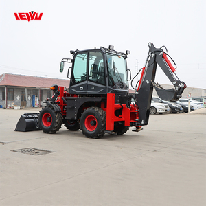 Excavatrice à moteur certifiée CE EPA, 4x4, avec benne arrière articulée, à vendre - Product Image 3