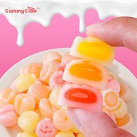 Bonbons en cire rétro de la série Lait de Sweet Shop, sac en vrac de 12 oz (55-65 pièces), saveurs crémeuses fruitées triples (banane, fraise, melon) – Ancien modèle