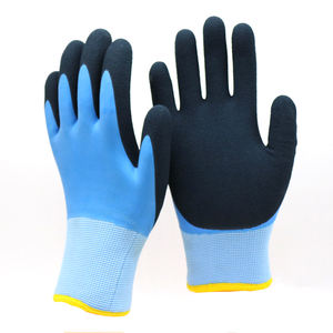 Gant de travail d'hiver enduit de latex doublé de polaire thermique de production à froid à 30 degrés gant d'hiver en caoutchouc - Product Image 2