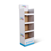 Support d'affichage en papier pour supermarché, présentoir de promotion de produits, emballage promotionnel