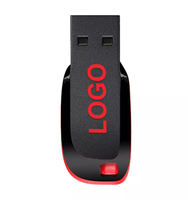 Vente flash : clé USB mini 64 Go, logo personnalisé, clé mémoire, vente en gros d'usine, clé USB en plastique, interface USB 2.0 en vrac