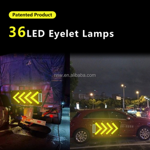 Nguồn Sáng Led Dấu Hiệu Giao Thông Nhấp Nháy Tam Giác Dấu Hiệu Cảnh Báo Led Có Thể Gập Lại Led Dấu Hiệu Dừng Với Năng Lượng Mặt Trời - Product Image 6