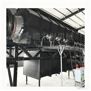 Nouveau modèle 2026 Carbonisateur rotatif à tambour continu Haute capacité pour sciure de bois Coque de noix de coco Direct usine - Product Image 1