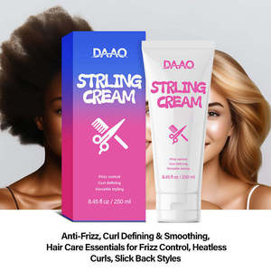 Crème Coiffante 3-en-1 aux Herbes pour Cheveux Bouclés et Ondulés – Fixation Forte, Définition des Boucles et Contrôle des Frisottis, Hydratante, Sans Rinçage – Vente en Gros - Product Image 6