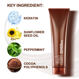 Etiqueta privada Esencia de plantas orgánicas Manteca de cacao Hidratante para el cabello Control de aceite Champú y <span class=keywords><strong>acondicionador</strong></span> - Product Image 3