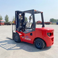 Montacargas Pequeño Nuevo de Alta Calidad de China, Diésel de 2-5 Toneladas, Motor Japonés DOGON, Modelo CPCD, Transmisión Automática, Certificado CE
