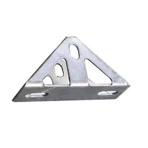 Support triangulaire solaire à angle droit, connecteur triangulaire photovoltaïque à quatre trous, support photovoltaïque - Product Image 3