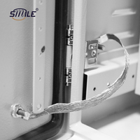 CHNSMILE Boîtiers électriques personnalisés OEM en acier/aluminium, coffret de distribution, protection IP54, certifié ISO9001, montage mural, commande