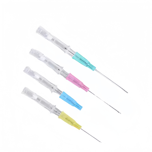 Produsen Kanula IV Sekali Pakai Jenis Pena Plastik Medis 14g 16g 17g 18g 20g 22g 24g 26g 28g untuk Penggunaan Medis Hewan Peliharaan CE ISO - Product Image 4