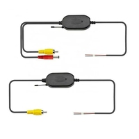 Kit émetteur-récepteur vidéo sans fil 2,4 G 12 V pour caméra de recul de voiture et écran de moniteur DVD
