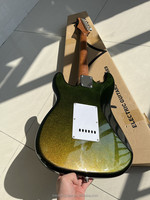 Kaysen Chameleon Green Electric Guitar Solo OEM for Customized Guitars