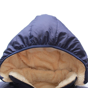 Oem factory Chinese Red color children fashion design boy kids fleece winter jacket - Product Image 2