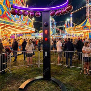 Máquina recreativa de palo de reacción rápida Rugby Coconut, popular juego eléctrico de atrapar palos, entretenimiento operado con monedas, de plástico - Product Image 6
