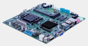 เมนบอร์ด DDR4 Mini ITX 1150 QM1100C Skylake รุ่นที่ 6 Kabylake รุ่นที่ 7 รองรับ CPU พร้อมพอร์ต 1LAN 10USB M.2 4K สำหรับเมนบอร์ด KIOSK - Product Image 3