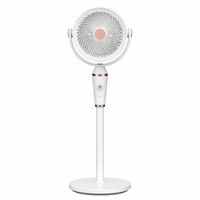 Offre promotionnelle : Ventilateur portable inclinable à 90 degrés, durable et vintage, avec support pour téléphone et télécommande, idéal pour les voyages et l'usage domestique