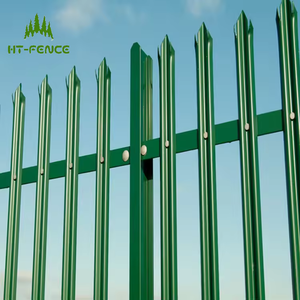 Chất lượng cao Châu Âu rào lại hàng rào 6 chân giá nhà máy cao nhúng nóng thép mạ kẽm an ninh hàn khung kim loại hàng rào - Product Image 6