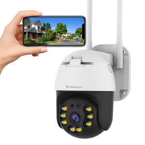 ระบบกล้องวงจรปิดโดม CS64ที่มีเซ็นเซอร์ CMOS มองเห็นกลางคืนสีเต็มรูปแบบกล้องกลางแจ้ง Wi-Fi และตรวจจับสัญญาณเตือนควัน - Product Image 5