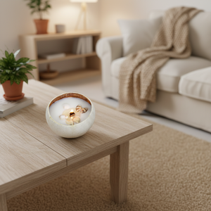 Scaglie di Cera di Soia 100% Naturale ed Ecologica per Candele Profumate Fatte a Mano, Decorazione Casa in Barattolo di Metallo per Inverno e San Valentino - Product Image 6