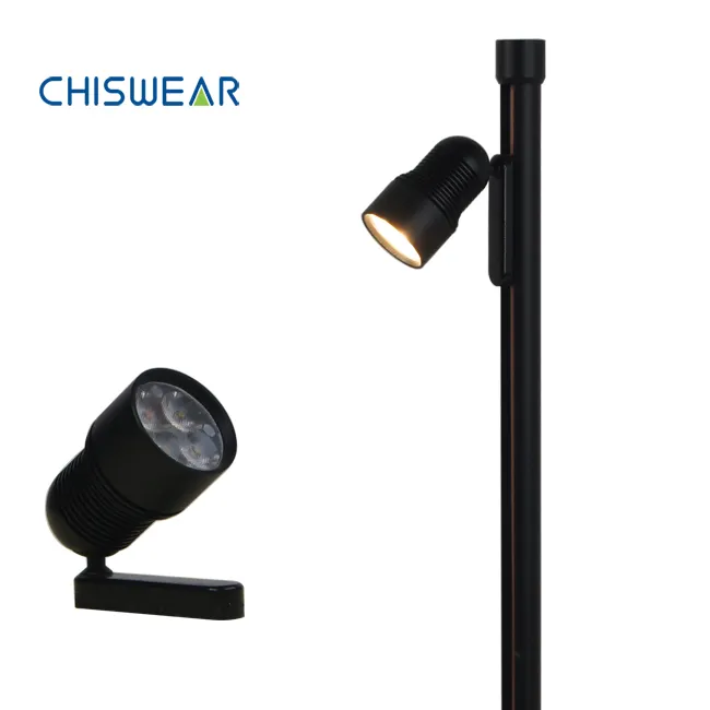 Spot Light Adjustable Mini LED Track Magnetic Light Rail Sets For LED Display Case Lighting