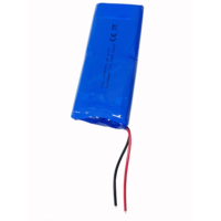 Paket Baterai Li-ion Custom Pouch Li-po Rechargeable Cell 104049 3.7V 1S2P 5200mAh dengan Katoda LiCoO2 dan Sertifikasi IEC62133 CE UL1642