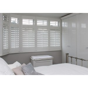 Cửa Chớp Cửa Sổ Đồn Điền Dài Toàn Bộ Bằng Gỗ Trang Trí Nội Thất Theo Yêu Cầu Của Nhà Máy - Product Image 5