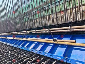 Encofrado de Plástico para Columnas de Hormigón, Ajustable, Ligero, de Fácil Instalación, con Soportes de Construcción - Product Image 6