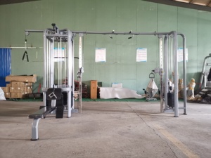 Appareil de fitness professionnel commercial multifonction 5 stations, équipement de musculation à charge par pignon, 5 stations, 5 empilages, Jungle Gym HY - Product Image 5