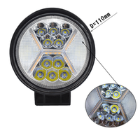 Dosettes LED Super lumineuses, lumière de conduite tout-terrain, Led Combo camion voiture laser Led lampe de travail