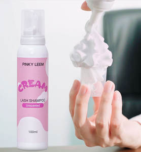 PInky Leem Private Label Nettoyant pour Cils Élimine 100ml Shampooing pour Cils Sensibles Shampooing Crème pour Cils Shampooing - Product Image 4