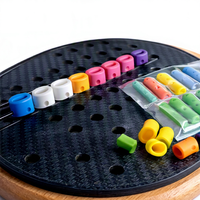 Amortisseurs de vibrations de tennis en silicone TOPLINE à prix de gros, absorbeurs de chocs durables pour accessoires de raquette de padel