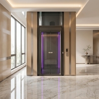 Système de porte d'ascenseur métallique sécurisé, design exclusif pour club-house haut de gamme, intégrité structurelle renforcée, pour usage hôtelier
