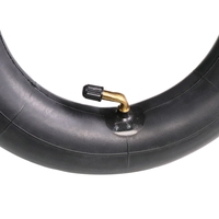 Rubber 85/65-6.5 Inner Tube Bent Valve for 10 Inch Scooter Tire Kugoo G2 Pro G-Max Electric Scooter Replacement Parts Durable