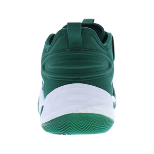 Adidas SM BYW Select Team Chaussures de basket-ball unisexes Vert foncé Chaussures blanches - Product Image 3