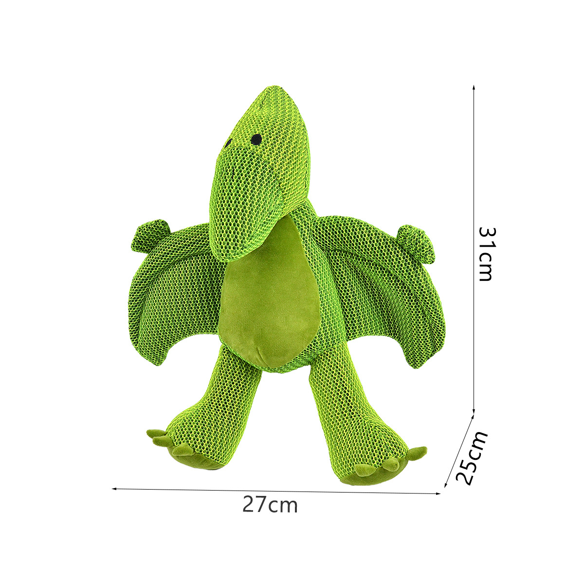 Green pterosaur-trumpet