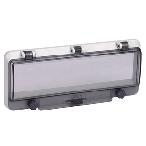 Natural Brand ABS Or PC IP66 Service Box For Die Cast Aluminium Waterproof Enclosure 255*98*31mm