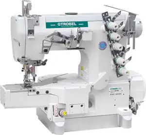 New gtrobel-600 Direct Drive Cylinder Bed interlock flat lock industrial sewing machine with auto trimmer
