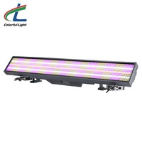 Barre de stroboscope LED à matrice d'atomisation électronique avec contrôle par segments de pixels, lumière stroboscopique de concert en aluminium connectable IP65